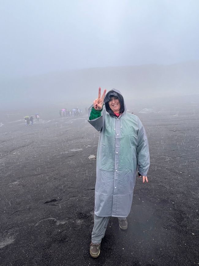 I'm walking in the rain