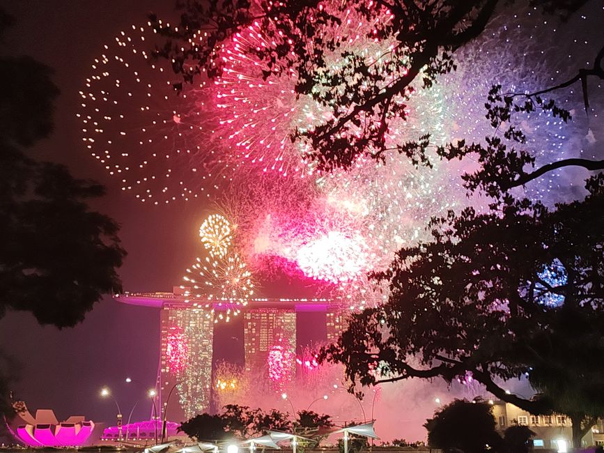 New Year's Eve in Singapore ....