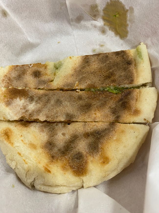 Die Vorspeise: Bolo do Caco