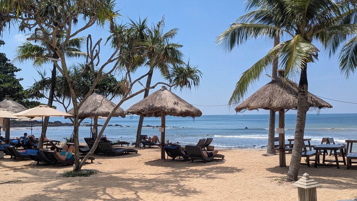 Entspannen Sie sich am Strand