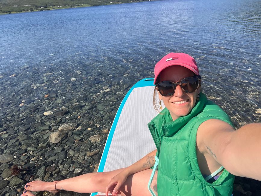 Endlich Stand-up-Paddle fahren