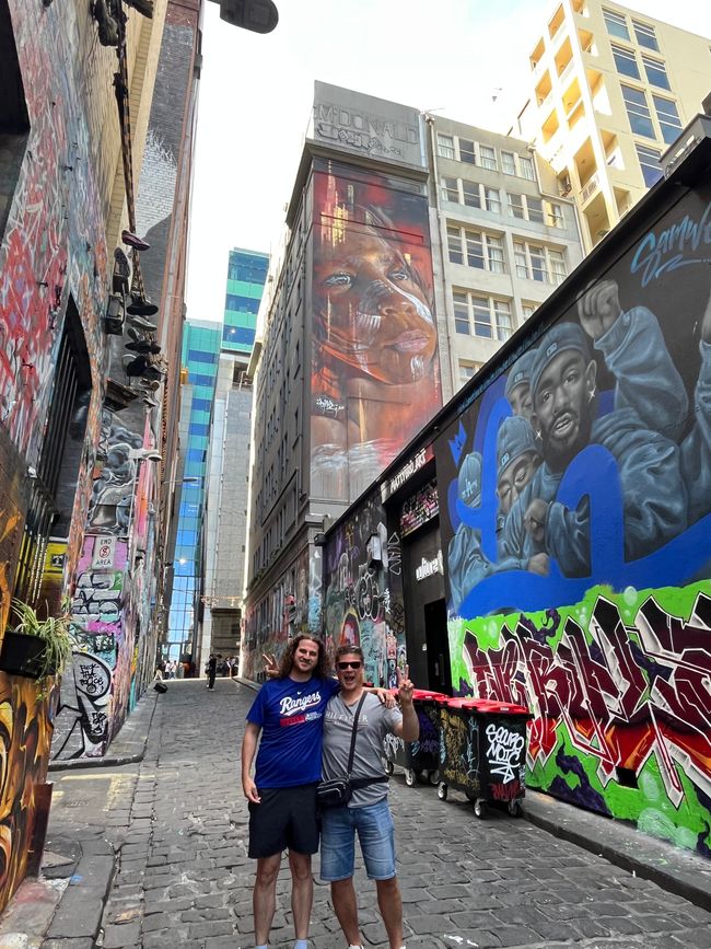 Streetart - Chris 🇺🇸& Ich II