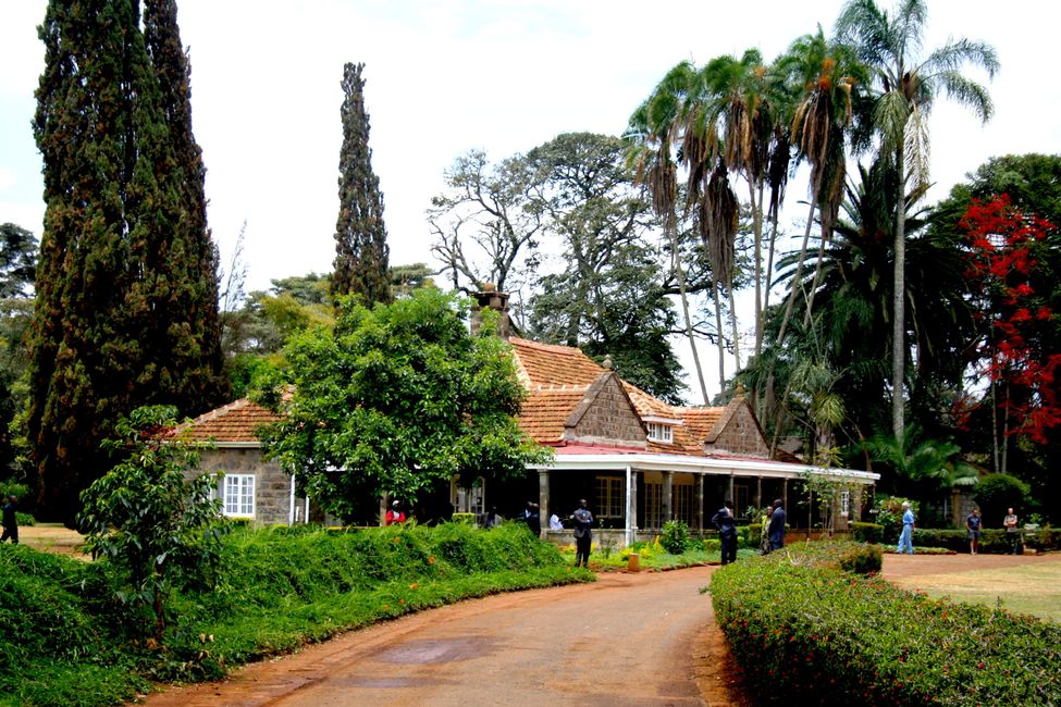 La casa de Karin Blixen.