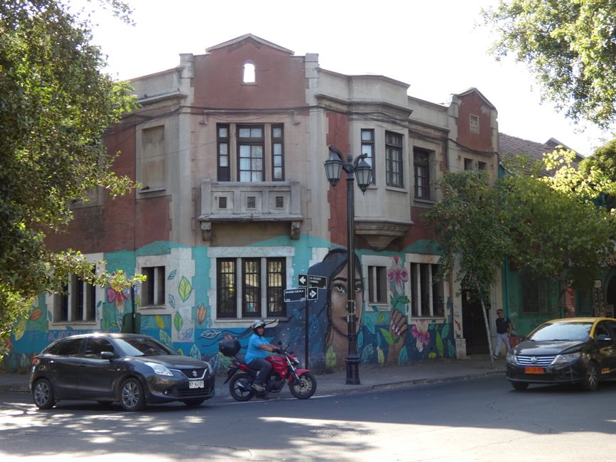 Der erste Nachmittag in Santiago de Chile