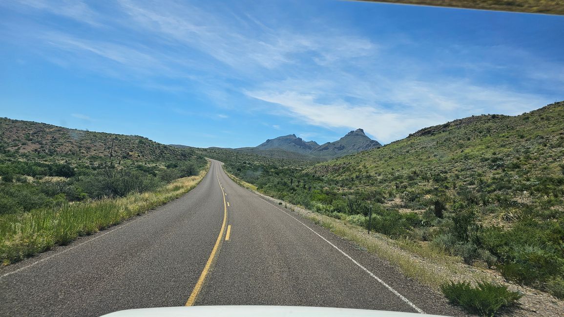 Today we drove over 400 miles