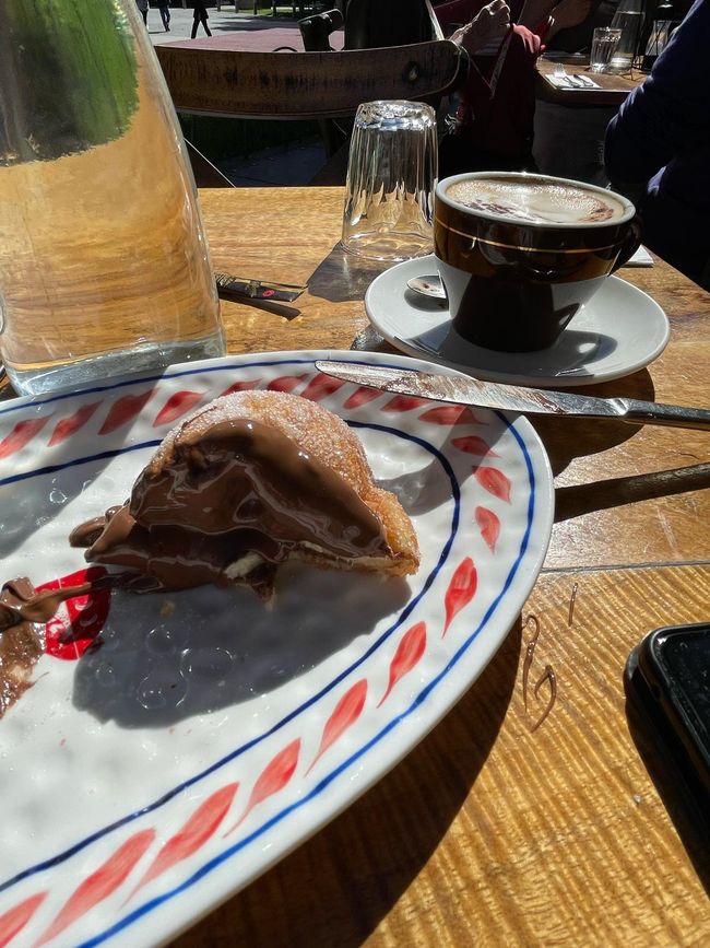 Berliner mit Nutella!