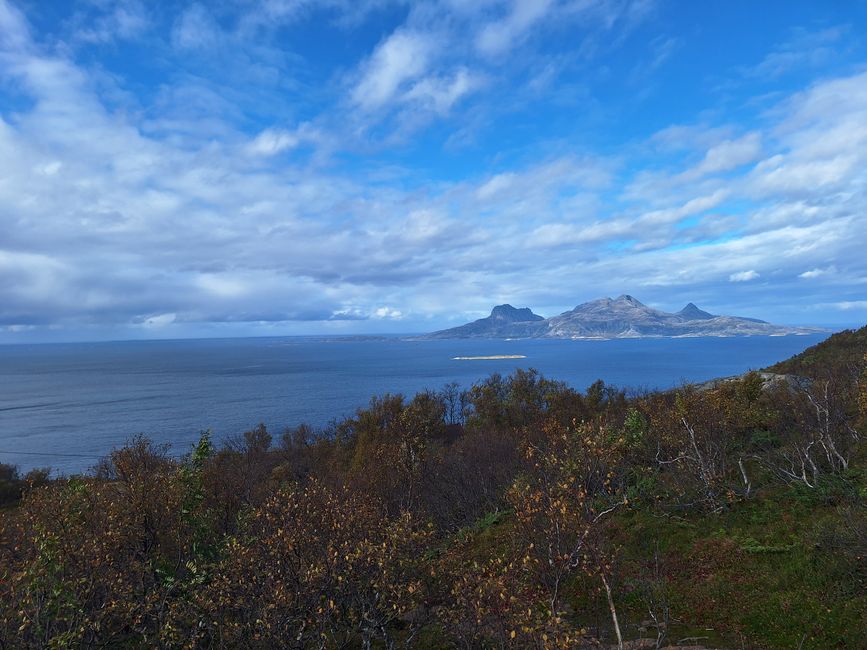 Blick Richtung Lofoten