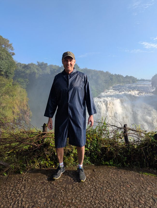 Chutes d'eau Victoria au Zimbabwe