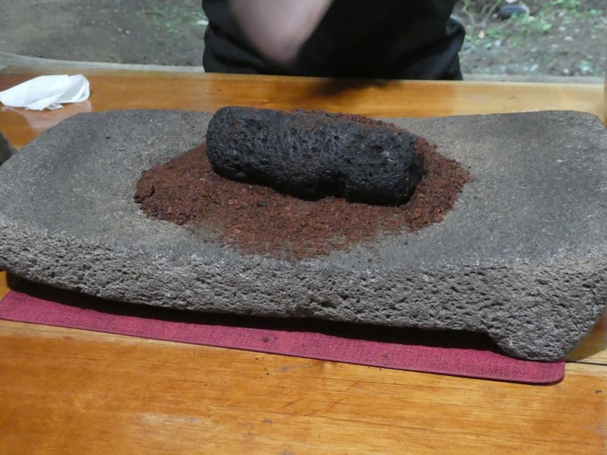 Traditional production of cocoa powder