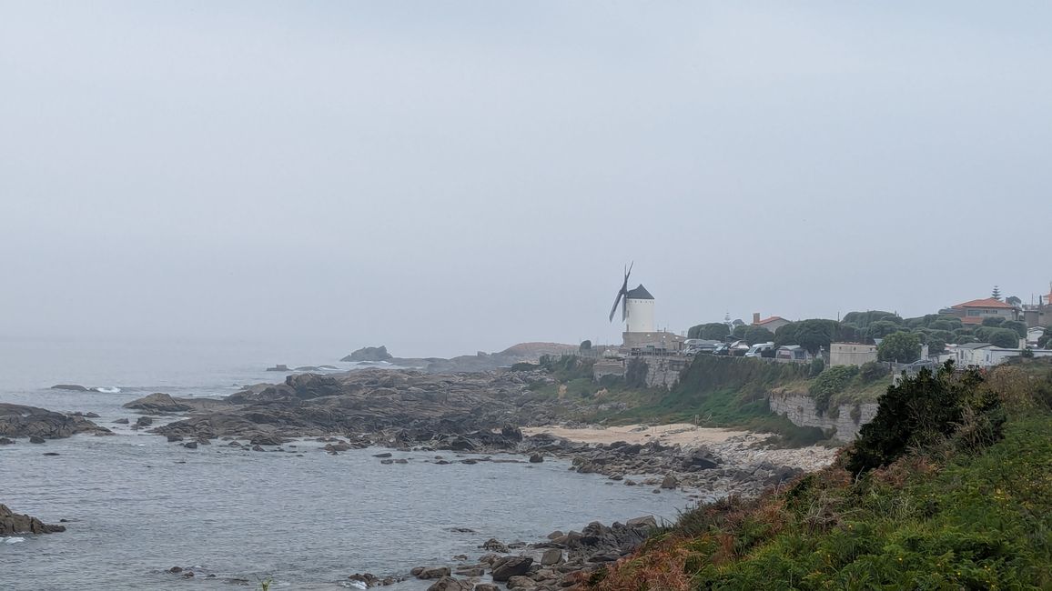 Seventh stage from Viladeduso to Baiona on the Camino Portugues da Costa