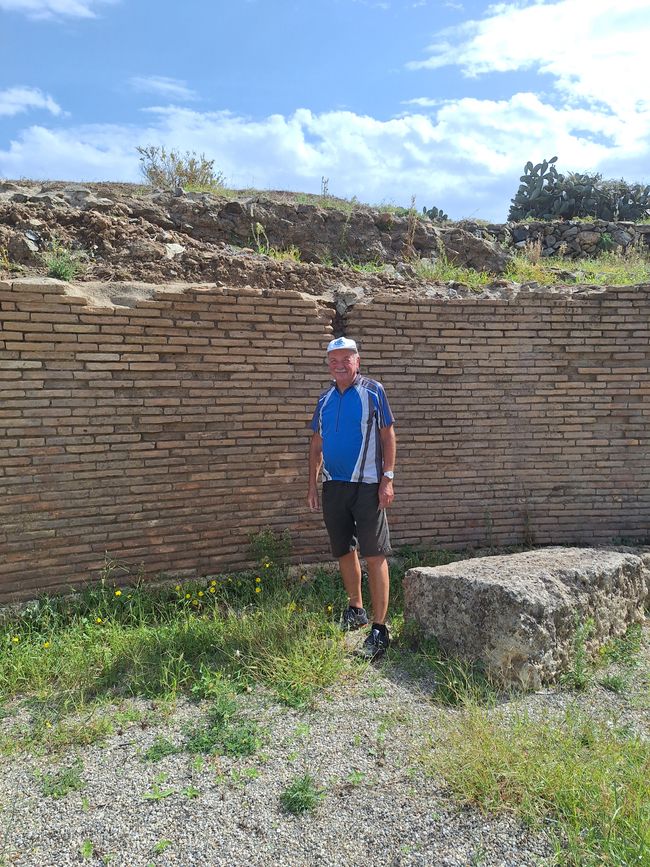 Martin in the amphitheater