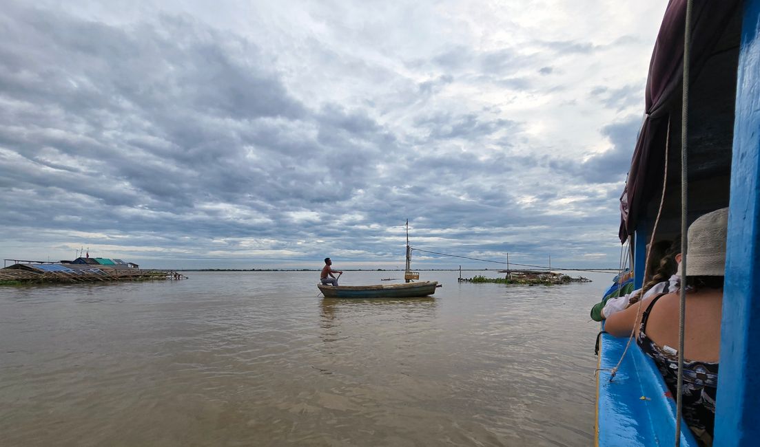 Von Siem Reap über den Tonle-Sap-See nach Battambang