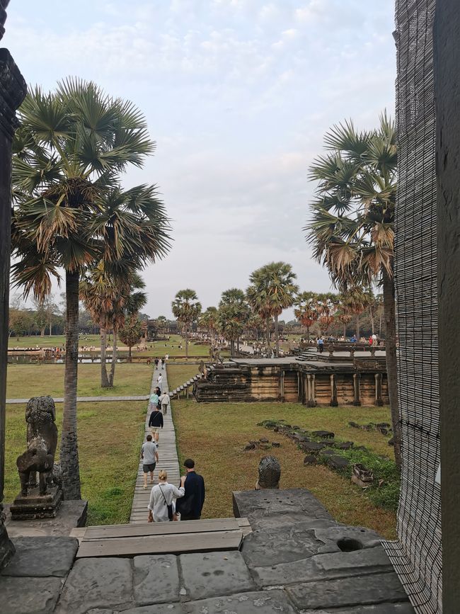 On Temple Tour in Siem Reap