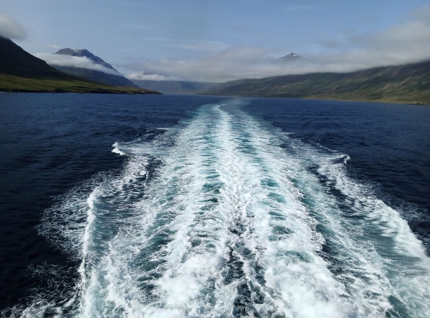 Abschied von Island - Ankunft Färöer