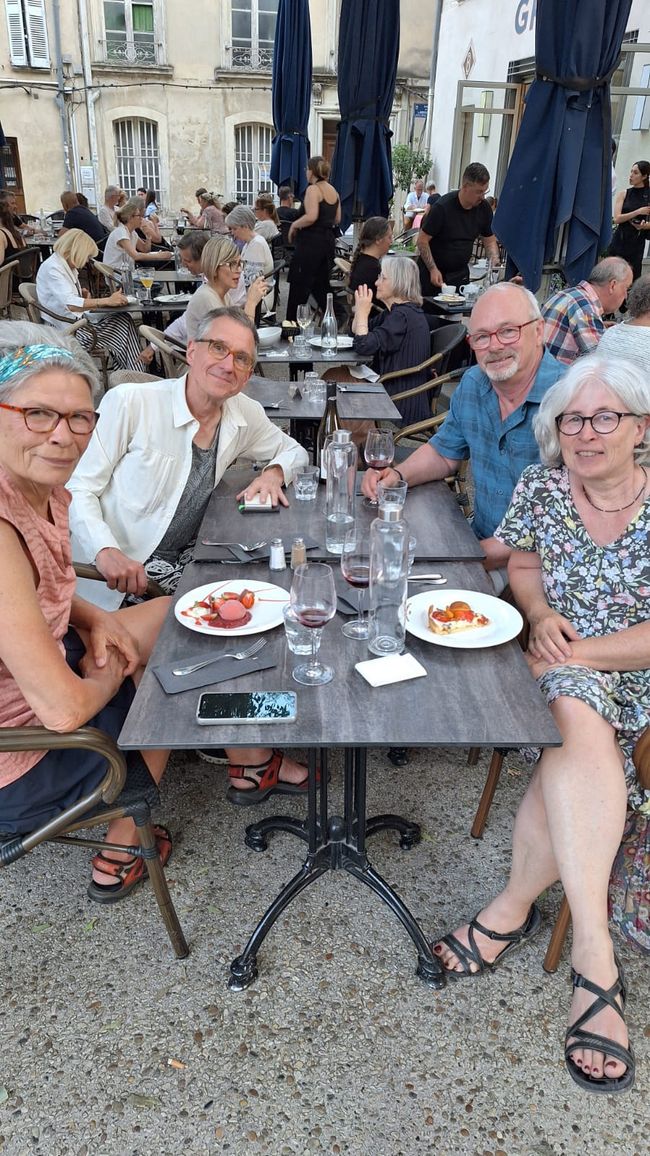 Cena de despedida en el Grand Café Barretta