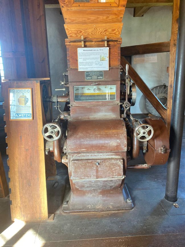 A true highlight: The linseed oil mill in Straupitz