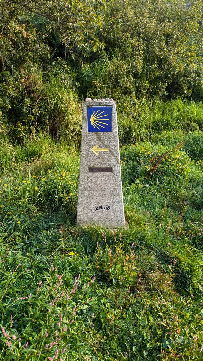 Sechste Etappe Camino Portugues da Costa von A Guarda nach Viladeduso