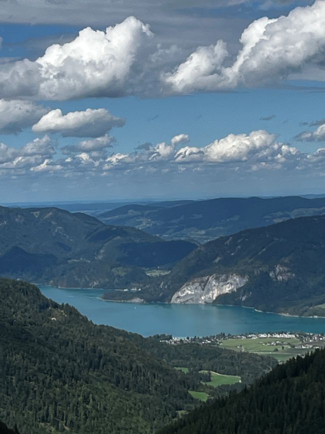 Blick auf den Wolfgangsee 