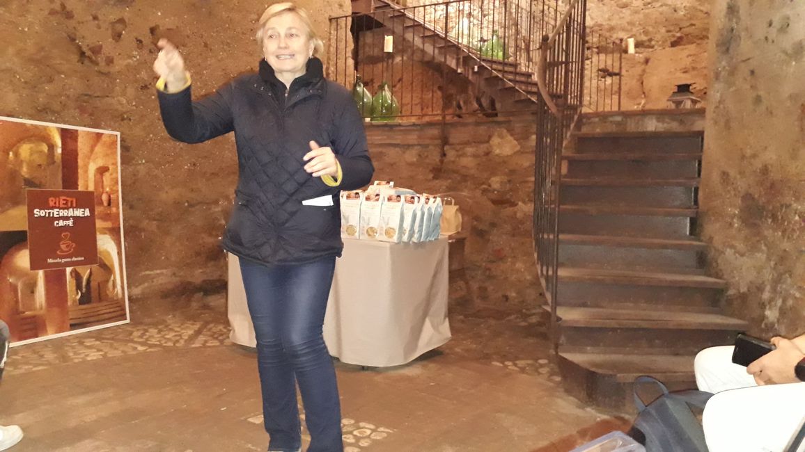 Rita, unsere Hausherrin und Fremdenführerin