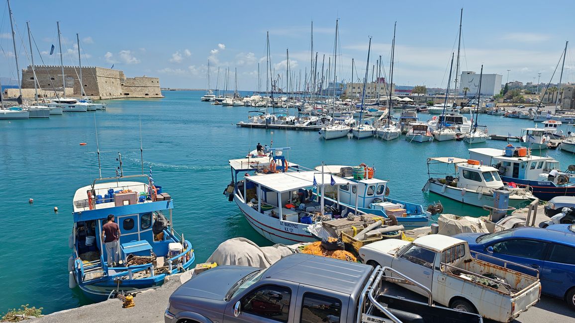 Busfahren in Heraklion
