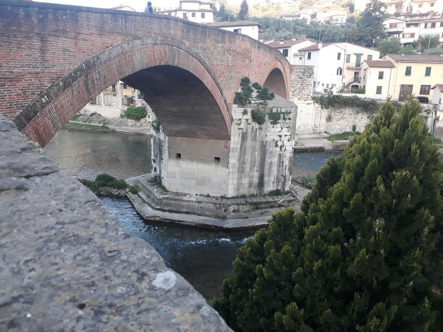 Brücke aus dem 15.Jahrhundert in Portassieve