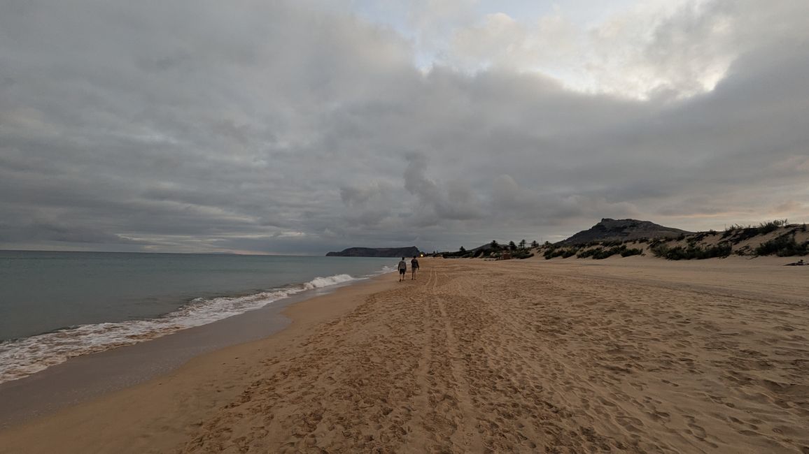 Tag 5: Spaß am Strand von Porto Santo
