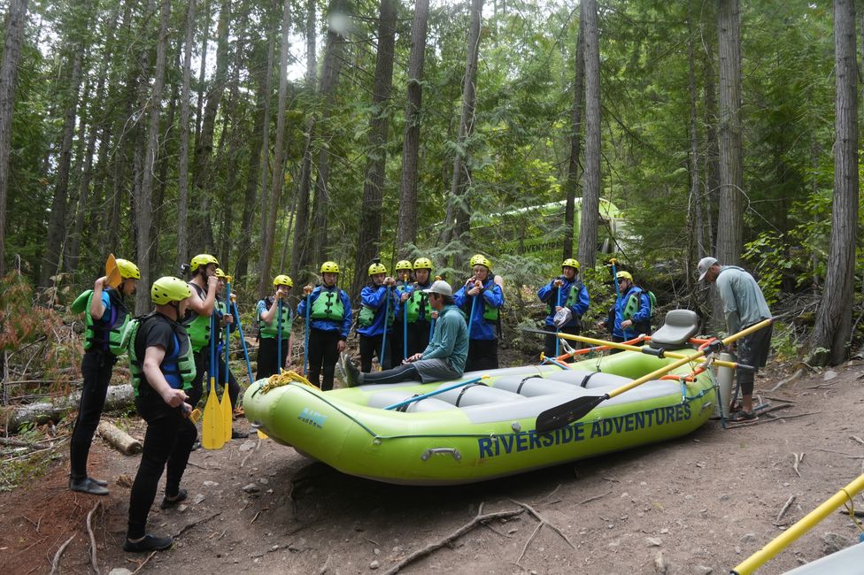 Tag 11: Wildwasser-Rafting