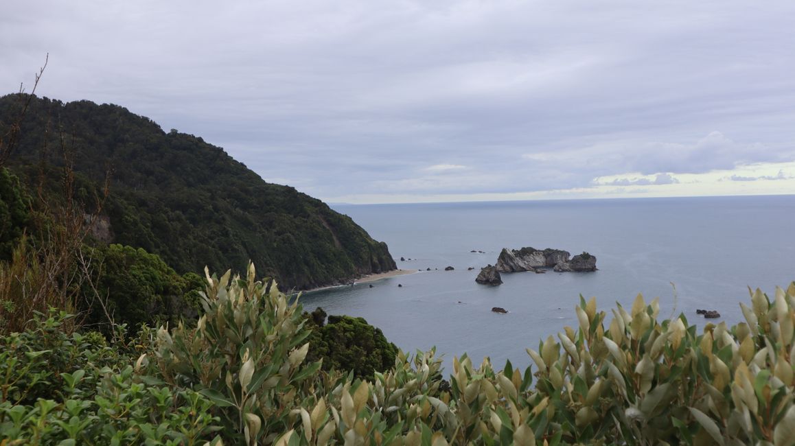 Knights Point Lookout an der Westküste