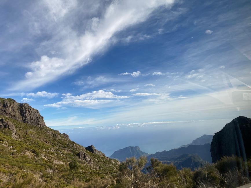 und es war möglich, einen tollen Ausblick zu genießen