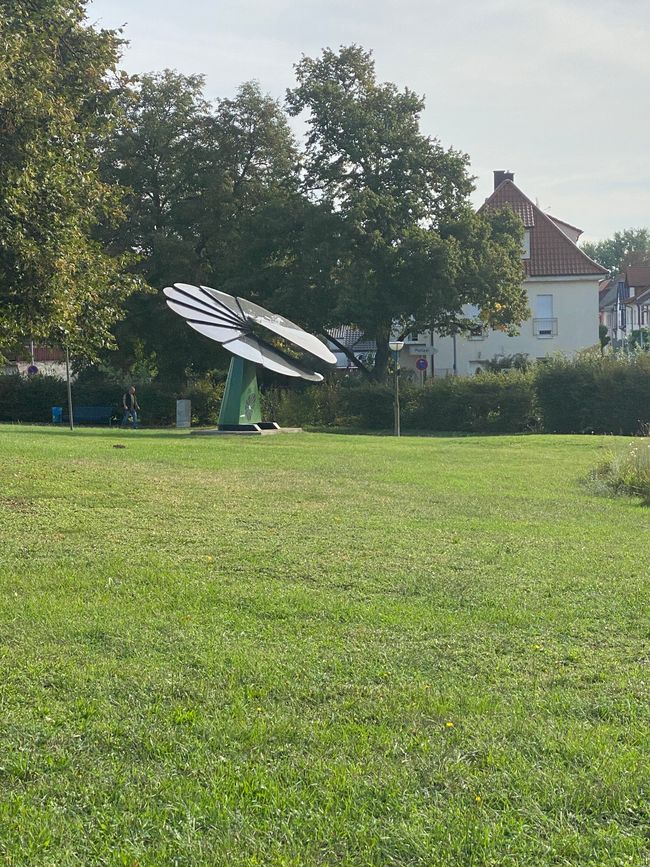 Kunst auf dem großen Gelände