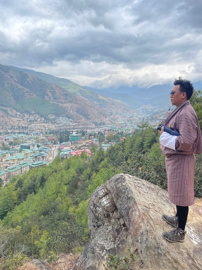 Kuzuzangpo-la! Arrive in Paro/Bhutan after a breathtaking panoramic flight along the Himalayas