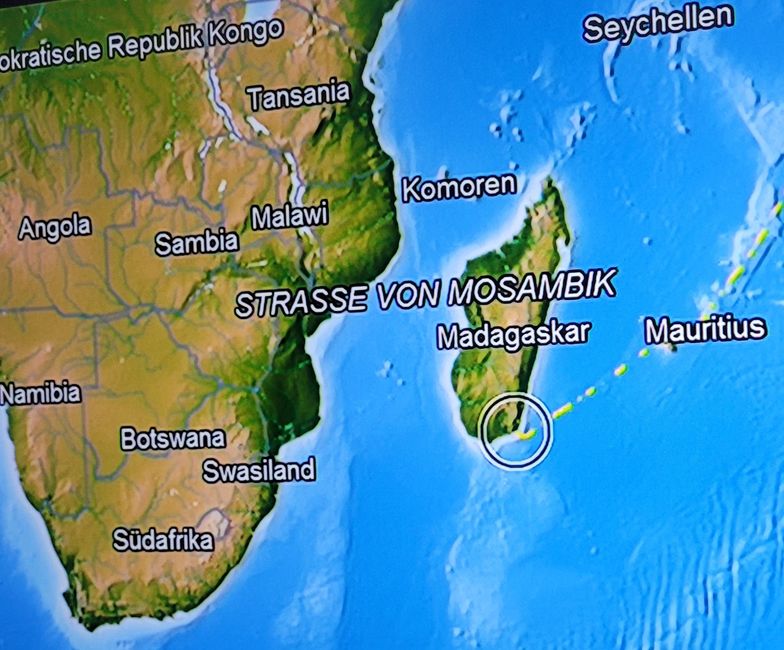 Día 136 de 175: Crucero alrededor del mundo - Puerto de Ehoala/Madagascar