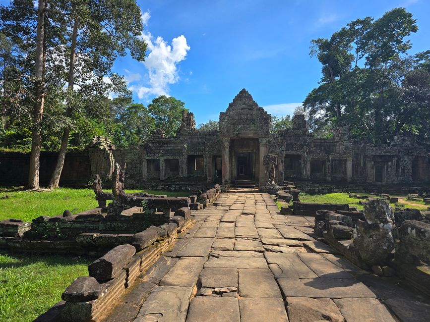 Alles kommt anders... - oder: Die Tempelanlagen von Angkor