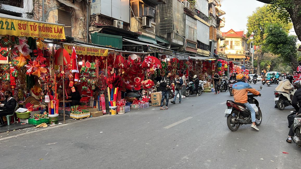 Hanoi-Tag 2: Überfüllte Läden, eine schwierige Challenge und das Abenteuer Train Street