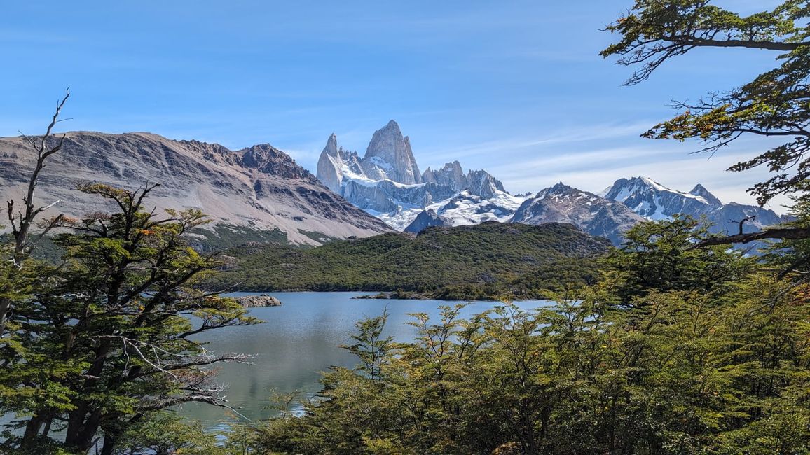 Laguna Capri mit Blick auf Fitz Roy