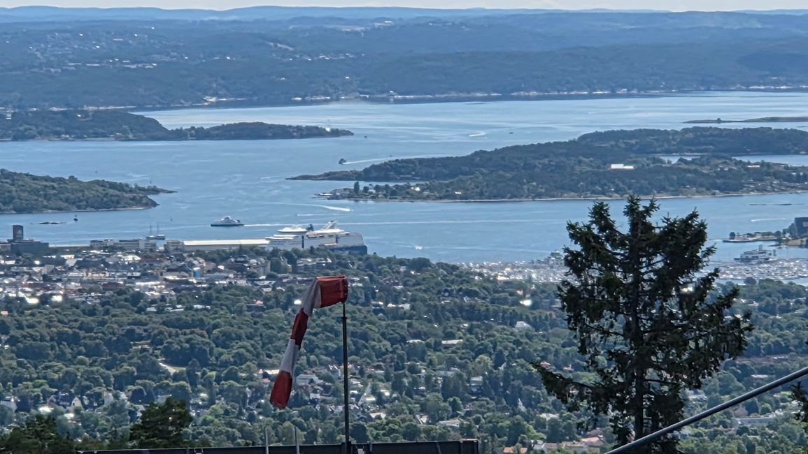 Genialer Ausblick am Fjord