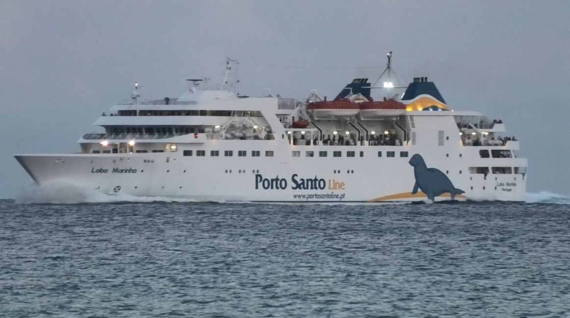 Porto Santo - Funchal Fähre
