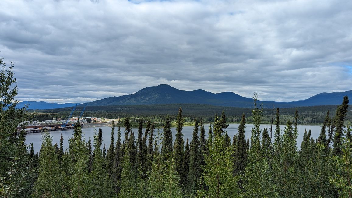 Blick auf Teslin