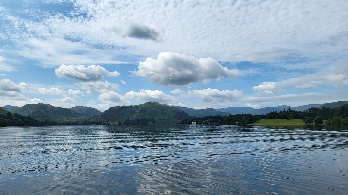 Boat trip over Ullswater