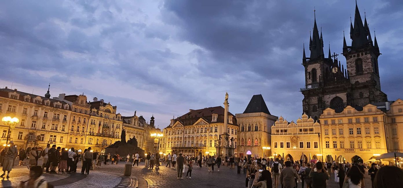Prag - bin wieder mal da! Eine sehr volle und atemberaubende Location!