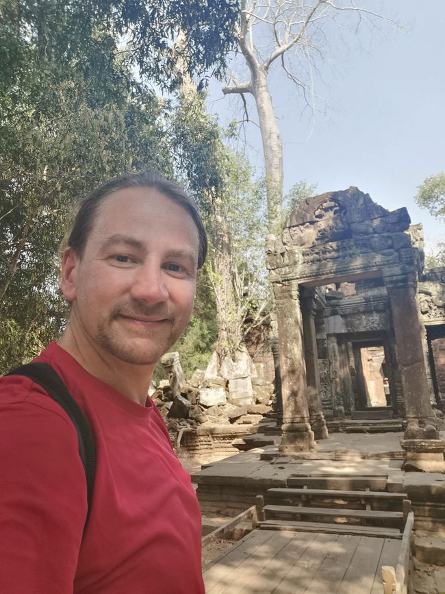 On Temple Tour in Siem Reap