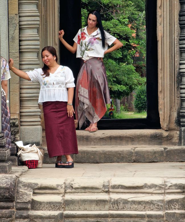 Angkor Wat-Fotoshooting