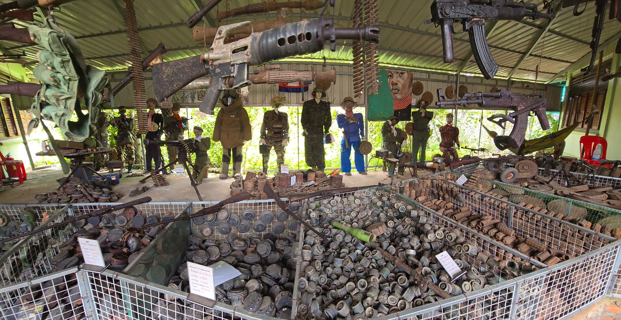 Aki Ra's Cambodia Landmine Museum