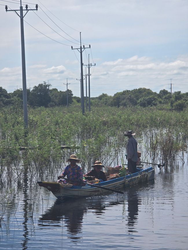 Von Siem Reap über den Tonle-Sap-See nach Battambang