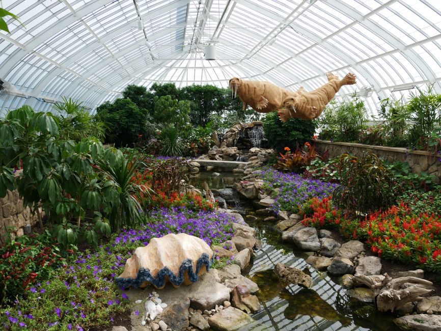 Bilder aus dem Botanischen Garten Pittsburgh