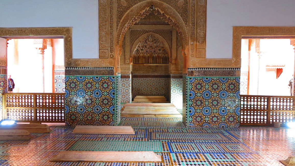 Saadian Tombs from the 15th/16th century