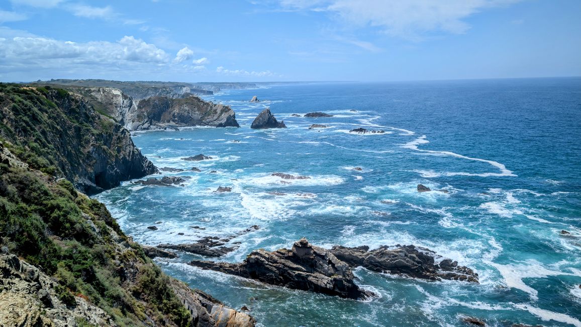 8. Etappe von Odeceixe nach Zambujeira do Mar