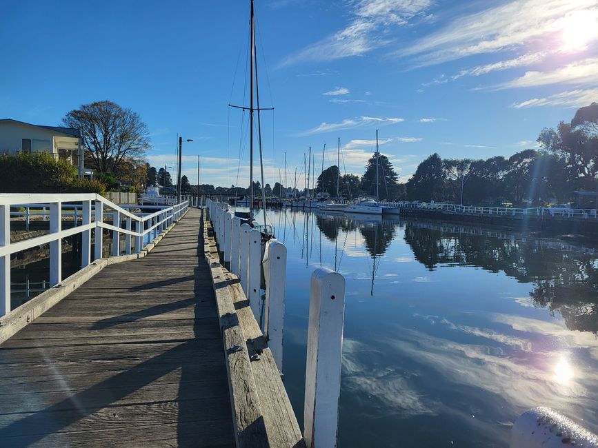 Hafen von Port Fairy