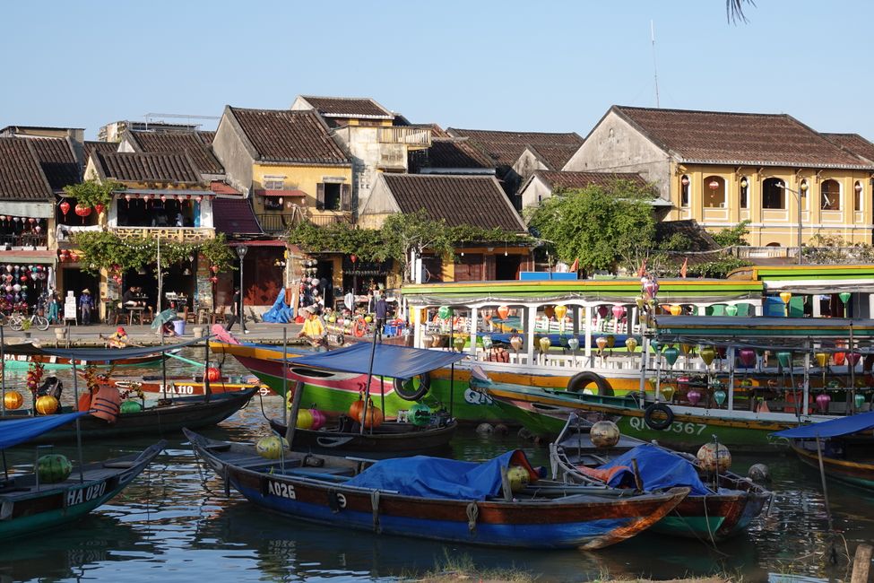 Aujourd'hui était notre dernier jour à Hoi An ....