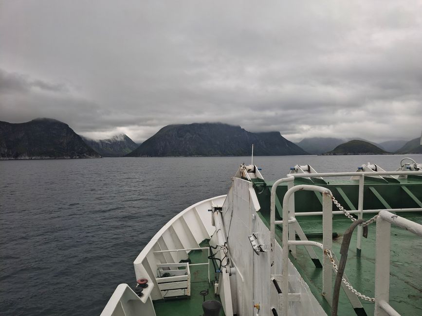 Tag 12: Andenes- Gryllefjord- Botnham- Bremsholmen- Sommarøy- Bakkejord
